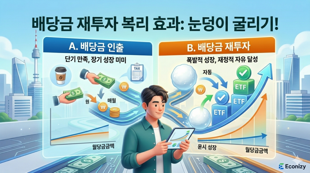 배당금 재투자 복리 효과