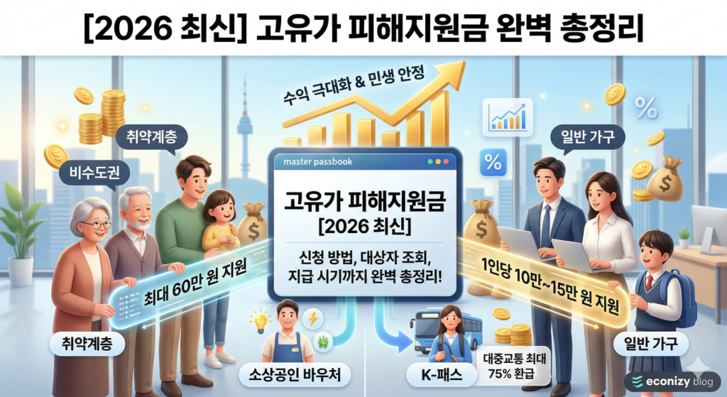 고유가 피해지원금 완벽 총정리