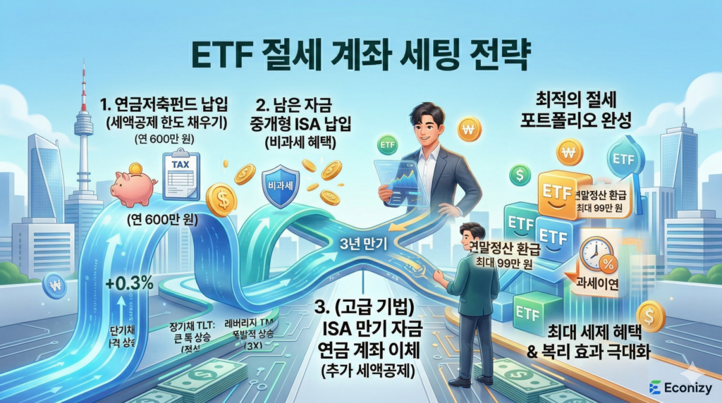 ETF 절세 계좌 세팅 전략
